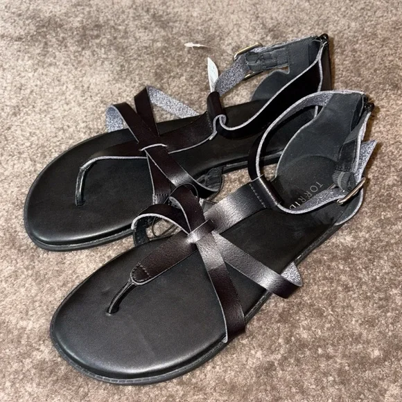 Torrid black gladiator sandals - Picture 6 of 10